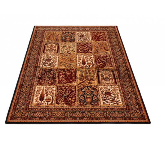 Шерстяний килим Isfahan Timor Czarny (black) Купити в інтернет магазині ДомоМода Шерстяний килим Isfahan Timor Czarny (black) - Висока якість за найкращою ціною в Україні